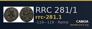 RRC 281/1 — CANOA