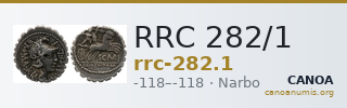 RRC 282/1 — CANOA