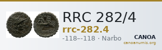 RRC 282/4 — CANOA