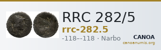 RRC 282/5 — CANOA