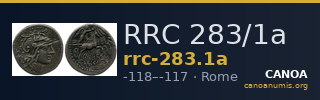 RRC 283/1a — CANOA