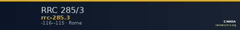 RRC 285/3 — CANOA