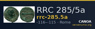 RRC 285/5a — CANOA