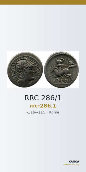 RRC 286/1 — CANOA
