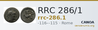 RRC 286/1 — CANOA