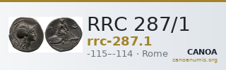 RRC 287/1 — CANOA