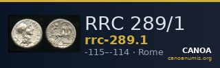 RRC 289/1 — CANOA