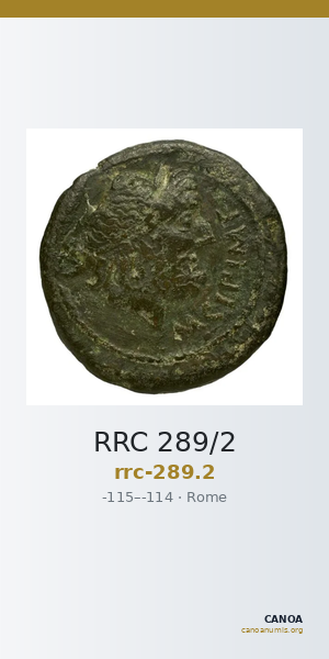 RRC 289/2 — CANOA