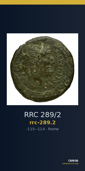 RRC 289/2 — CANOA