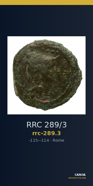 RRC 289/3 — CANOA