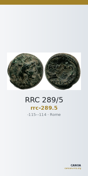 RRC 289/5 — CANOA