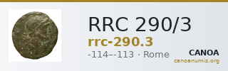 RRC 290/3 — CANOA