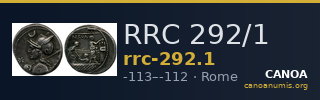 RRC 292/1 — CANOA