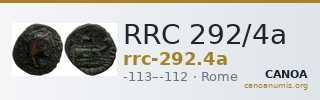 RRC 292/4a — CANOA
