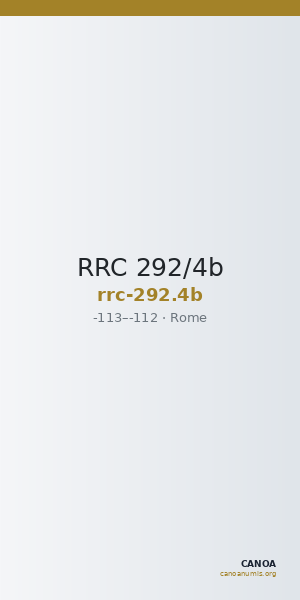 RRC 292/4b — CANOA