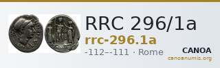 RRC 296/1a — CANOA