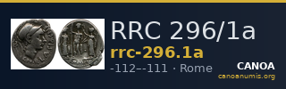 RRC 296/1a — CANOA