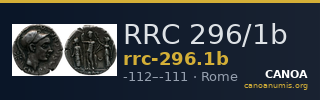 RRC 296/1b — CANOA