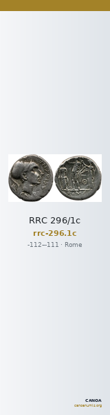 RRC 296/1c — CANOA
