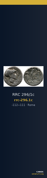 RRC 296/1c — CANOA
