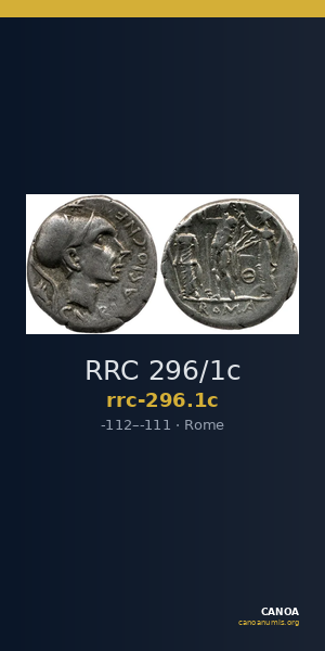 RRC 296/1c — CANOA