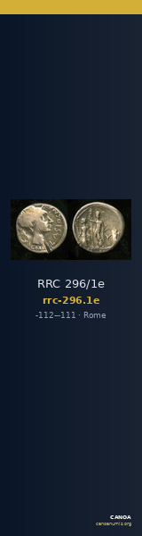 RRC 296/1e — CANOA