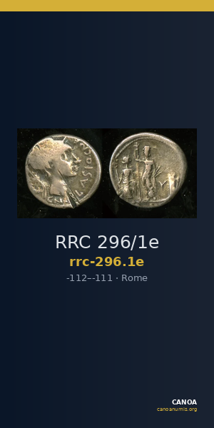 RRC 296/1e — CANOA