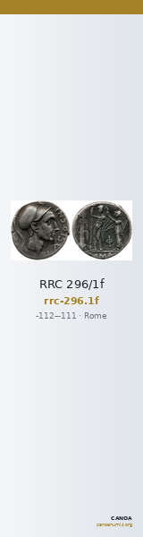 RRC 296/1f — CANOA