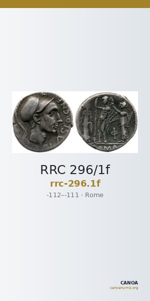 RRC 296/1f — CANOA