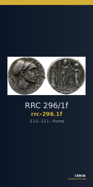 RRC 296/1f — CANOA