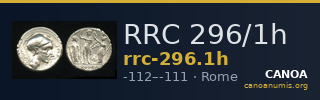 RRC 296/1h — CANOA