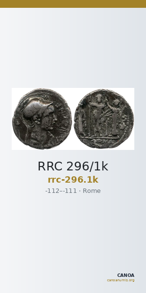 RRC 296/1k — CANOA