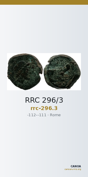 RRC 296/3 — CANOA