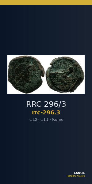 RRC 296/3 — CANOA