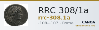 RRC 308/1a — CANOA