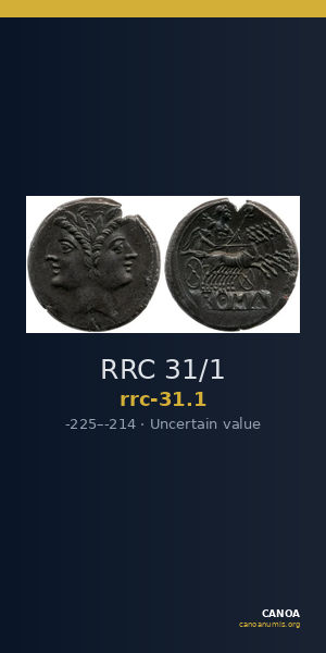 RRC 31/1 — CANOA
