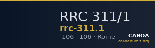 RRC 311/1 — CANOA