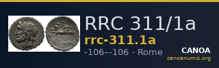 RRC 311/1a — CANOA