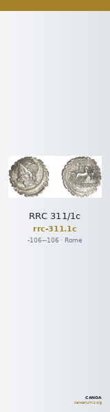 RRC 311/1c — CANOA