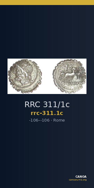 RRC 311/1c — CANOA