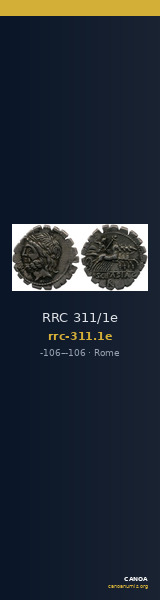 RRC 311/1e — CANOA
