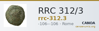 RRC 312/3 — CANOA