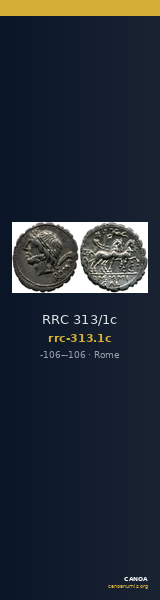 RRC 313/1c — CANOA