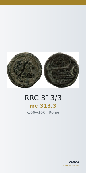 RRC 313/3 — CANOA
