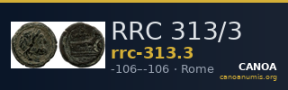 RRC 313/3 — CANOA