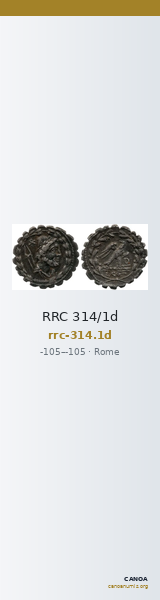 RRC 314/1d — CANOA