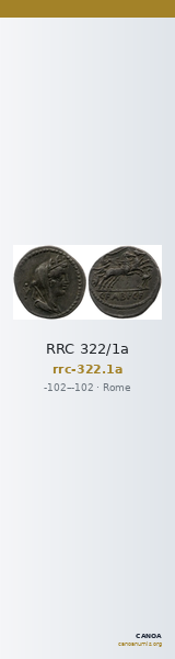 RRC 322/1a — CANOA