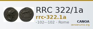 RRC 322/1a — CANOA