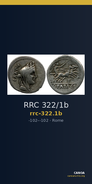 RRC 322/1b — CANOA