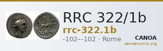 RRC 322/1b — CANOA